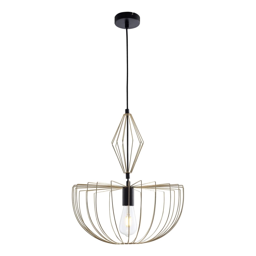 Hängeleuchte JASMINA 1xE27/20W/230V d 40 cm golden