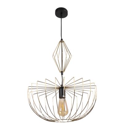 Hängeleuchte JASMINA 1xE27/20W/230V d 40 cm golden