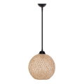 Hängeleuchte JUTE 1xE27/60W/230V beige