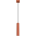 Hängeleuchte KARBON 1xGU10/10W/230V rot