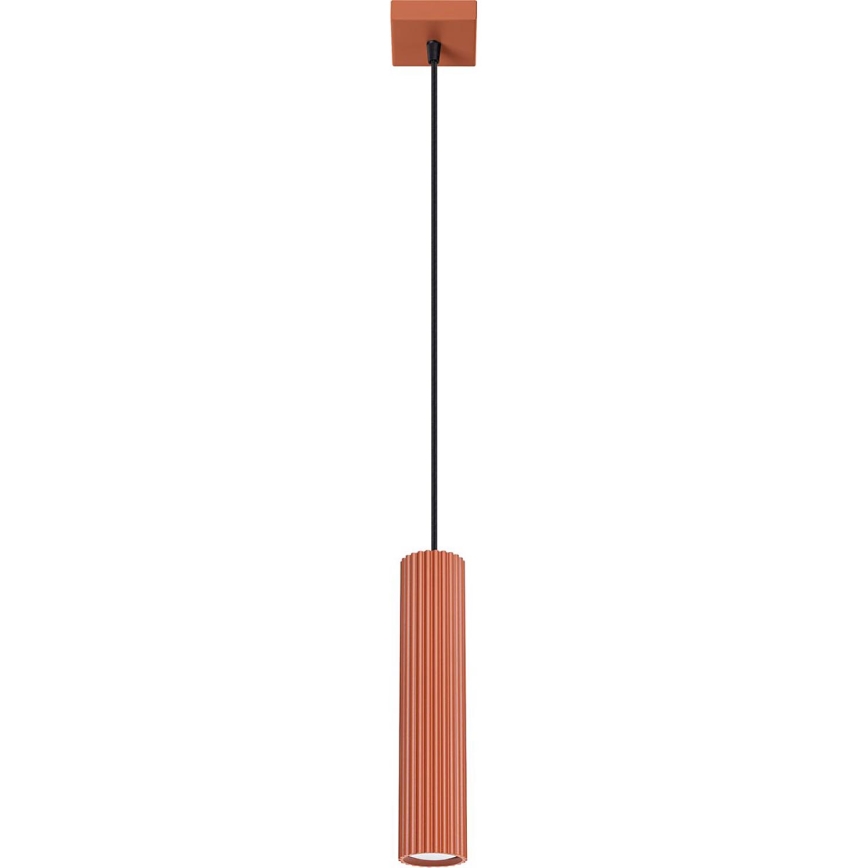 Hängeleuchte KARBON 1xGU10/10W/230V rot