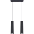 Hängeleuchte KARBON 2xGU10/10W/230V schwarz