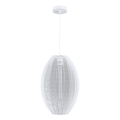 Hängeleuchte KAREI 1xE27/20W/230V d 30 cm weiß