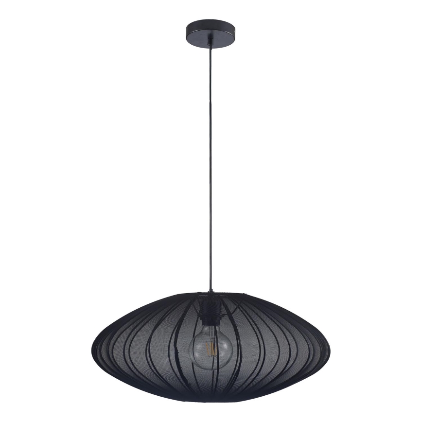 Hängeleuchte KINU 1xE27/20W/230V d 50 cm schwarz