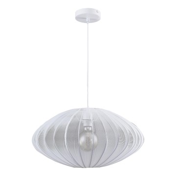Hängeleuchte KINU 1xE27/20W/230V d 50 cm weiß