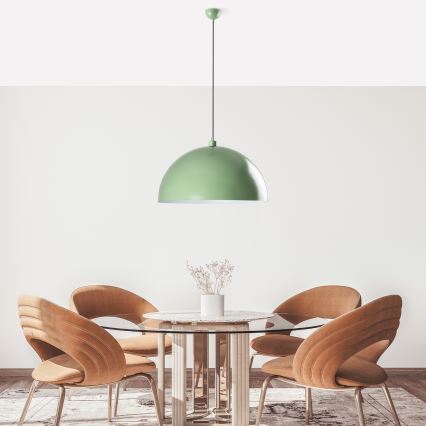 Hängeleuchte KURE 1xE27/40W/230V grün