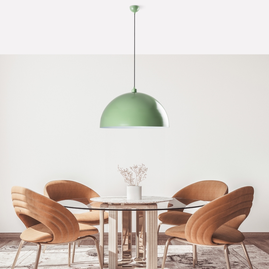 Hängeleuchte KURE 1xE27/40W/230V grün