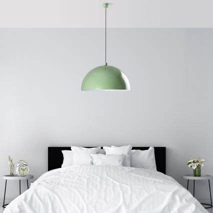 Hängeleuchte KURE 1xE27/40W/230V grün