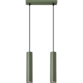 Hängeleuchte LAGOS 2xGU10/10W/230V grün