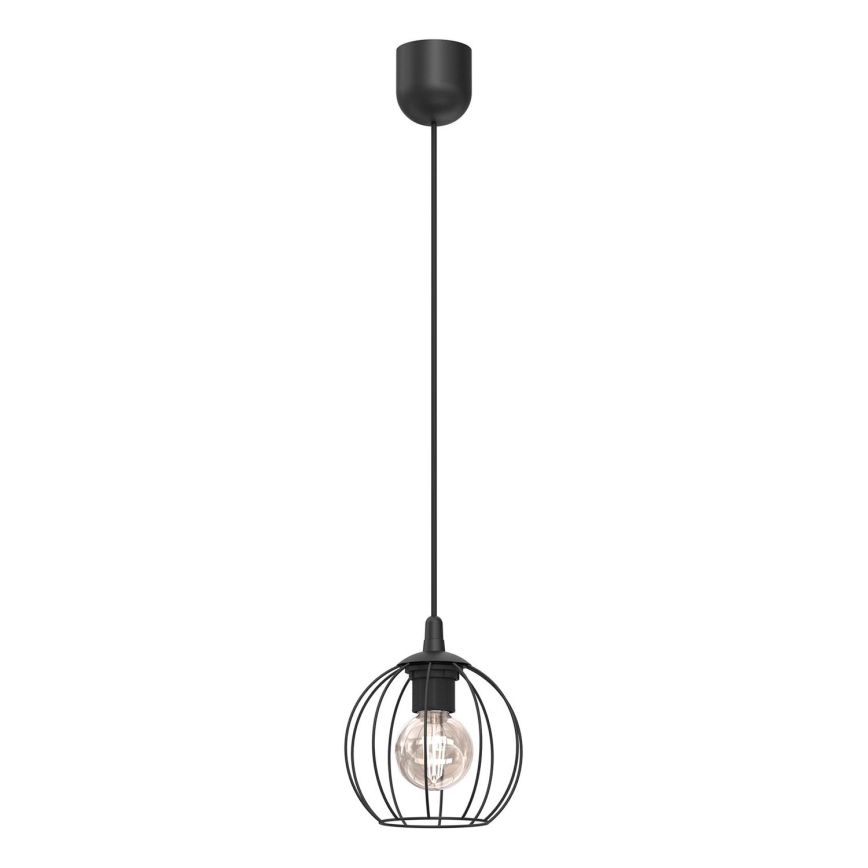 Hängeleuchte LAPS 1xE27/15W/230W schwarz