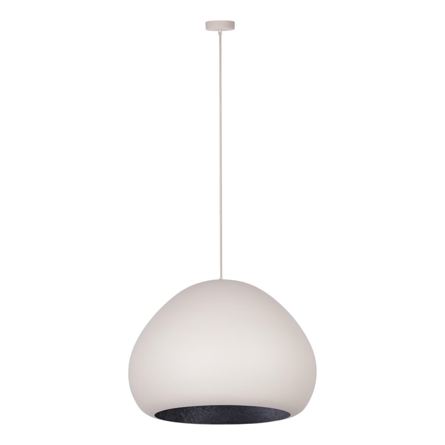 Hängeleuchte LAVA 1xE27/15W/230V cremefarben/schwarz