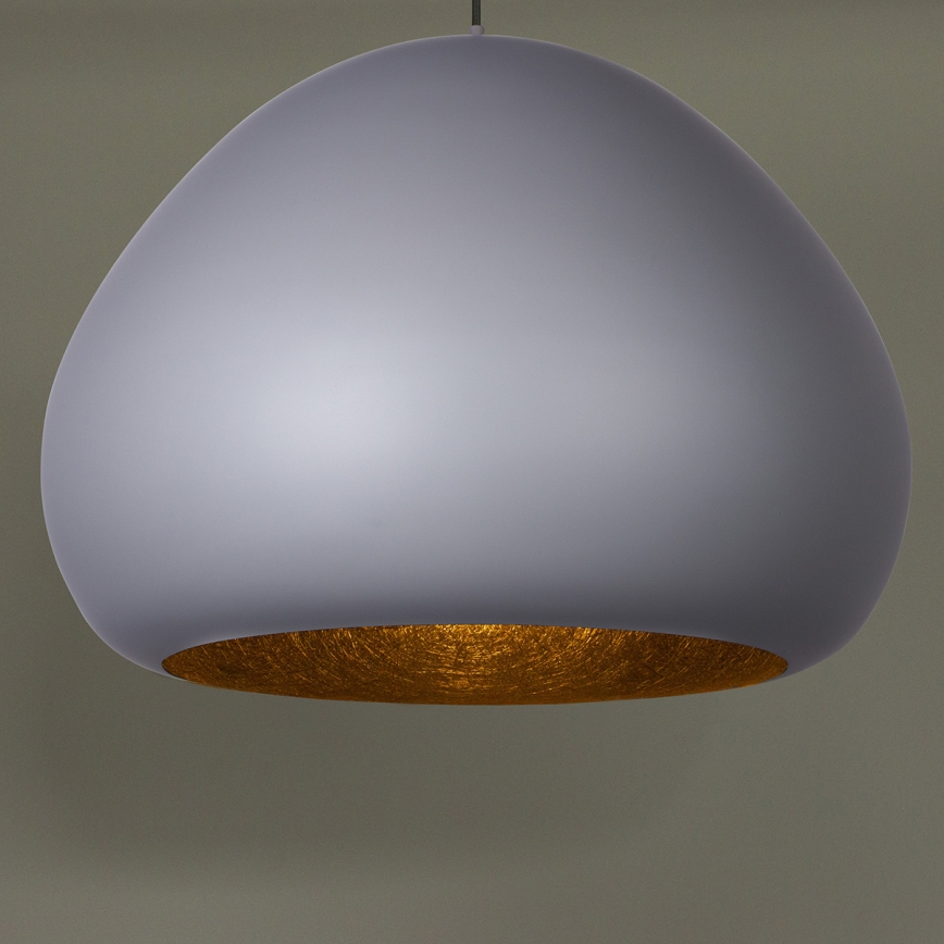 Hängeleuchte LAVA 1xE27/15W/230V grau/schwarz