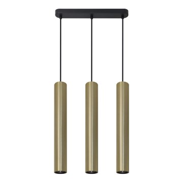 Hängeleuchte LUNGOMARE 3xGU10/10W/230V golden