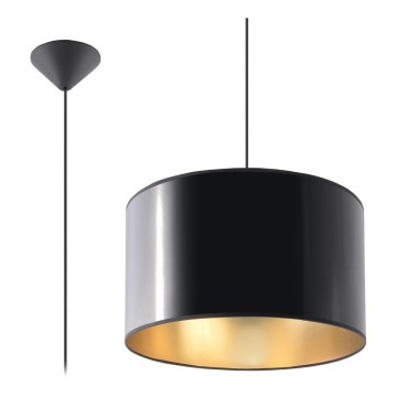 Hängeleuchte LUXOR 30 1xE27/60W/230V gold/schwarz
