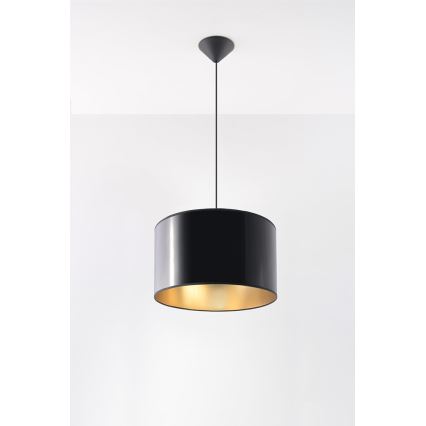 Hängeleuchte LUXOR 30 1xE27/60W/230V gold/schwarz