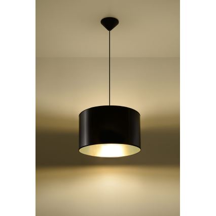 Hängeleuchte LUXOR 30 1xE27/60W/230V gold/schwarz