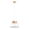 Hängeleuchte MARION 1xE27/15W/230V d 29,5 cm weiß