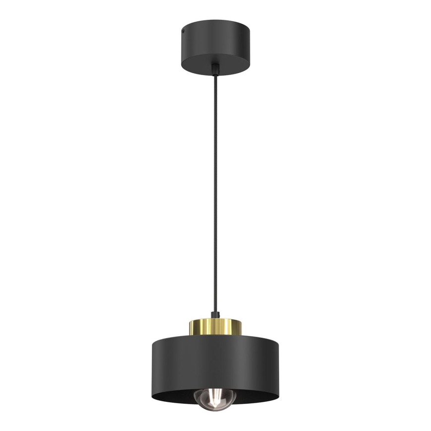 Hängeleuchte MARTI 1xE27/15W/230V schwarz/golden