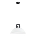 Hängeleuchte MIGOT 1xE27/15W/230V schwarz/glänzendes Chrom