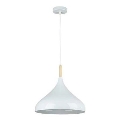 Hängeleuchte MIKO 1xE27/60W/230V d 32 cm weiß