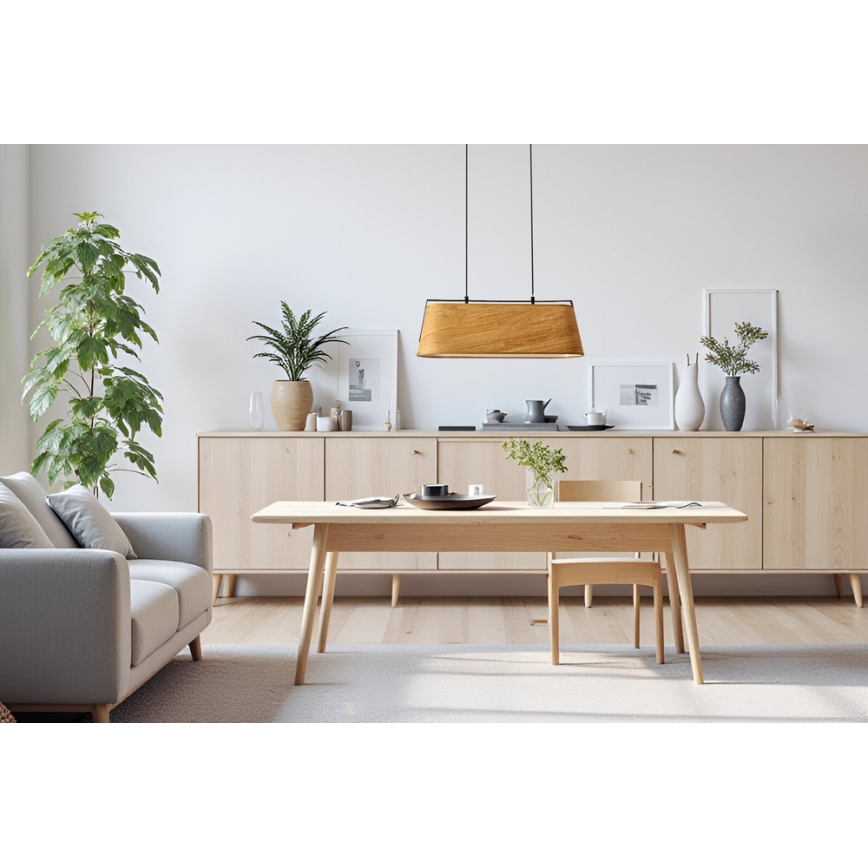 Hängeleuchte MILBURY 2xE27/40W/230V braun