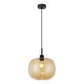 Hängeleuchte mit Kabel ALAN 1xE27/40W/230V rauchiges Beige/Schwarz