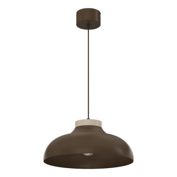 Hängeleuchte mit Kabel BASCA 1xE27/15W/230V braun/beige