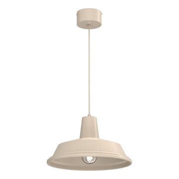 Hängeleuchte mit Kabel CLASS 1xE27/15W/230V beige