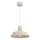 Hängeleuchte mit Kabel CLASS 1xE27/15W/230V beige