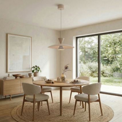 Hängeleuchte mit Kabel MISTIC 1xGX53/15W/230V cremefarben