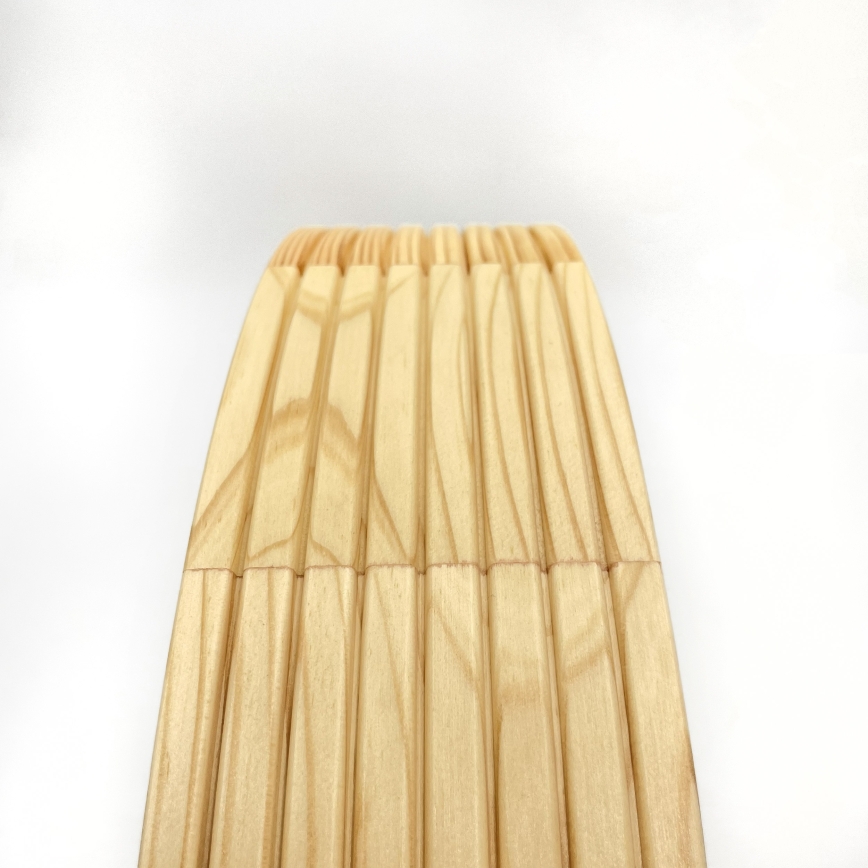 Hängeleuchte mit Kabel NATURAL MODERN 3xE27/15W/230V Ø 47,5 cm Kiefernholz
