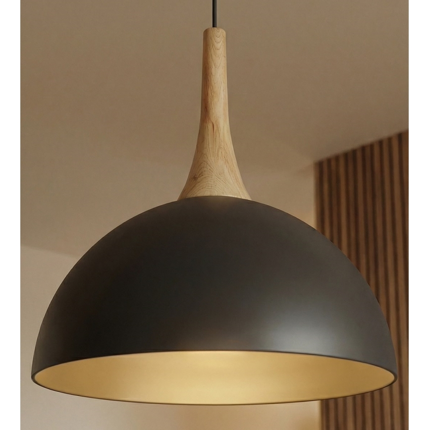 Hängeleuchte mit Kabel NAUTICA 1xGX53/12W/230V schwarz