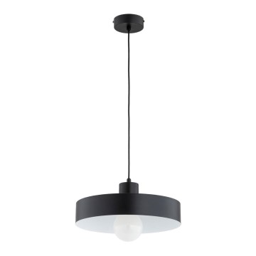 Hängeleuchte mit Kabel NEVERA 1xE27/15W/230V schwarz