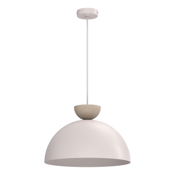 Hängeleuchte mit Kabel NEVIS 1xE27/15W/230V Ø 38 cm cremefarben