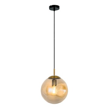 Hängeleuchte mit Kabel OSCAR 1xE27/40W/230V, rauchbeige