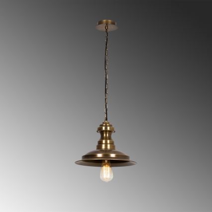 Hängeleuchte mit Kabel SIVANI 1xE27/40W/230V bronzefarben