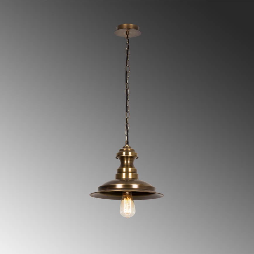 Hängeleuchte mit Kabel SIVANI 1xE27/40W/230V bronzefarben