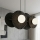 Hängeleuchte mit Kabelaufhängung UMBRA 4xG9/8W/230V schwarz