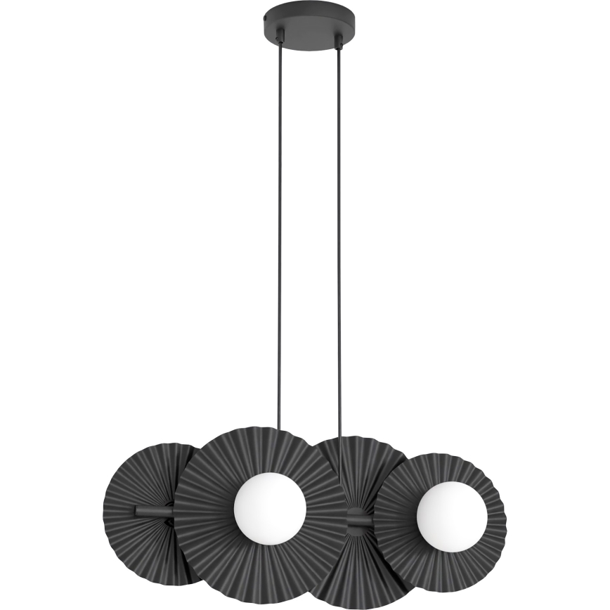 Hängeleuchte mit Kabelaufhängung UMBRA 4xG9/8W/230V schwarz