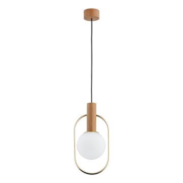 Hängeleuchte MODI 1xE14/10W/230V golden/beige