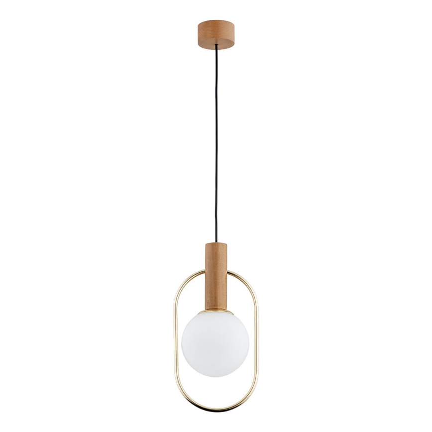 Hängeleuchte MODI 1xE14/10W/230V golden/beige