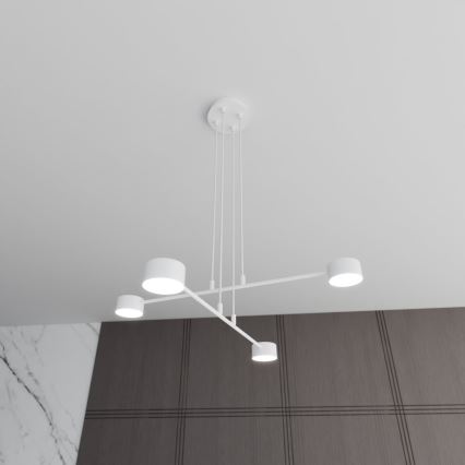 Hängeleuchte MODUS 4xGX53/10W/230V weiß