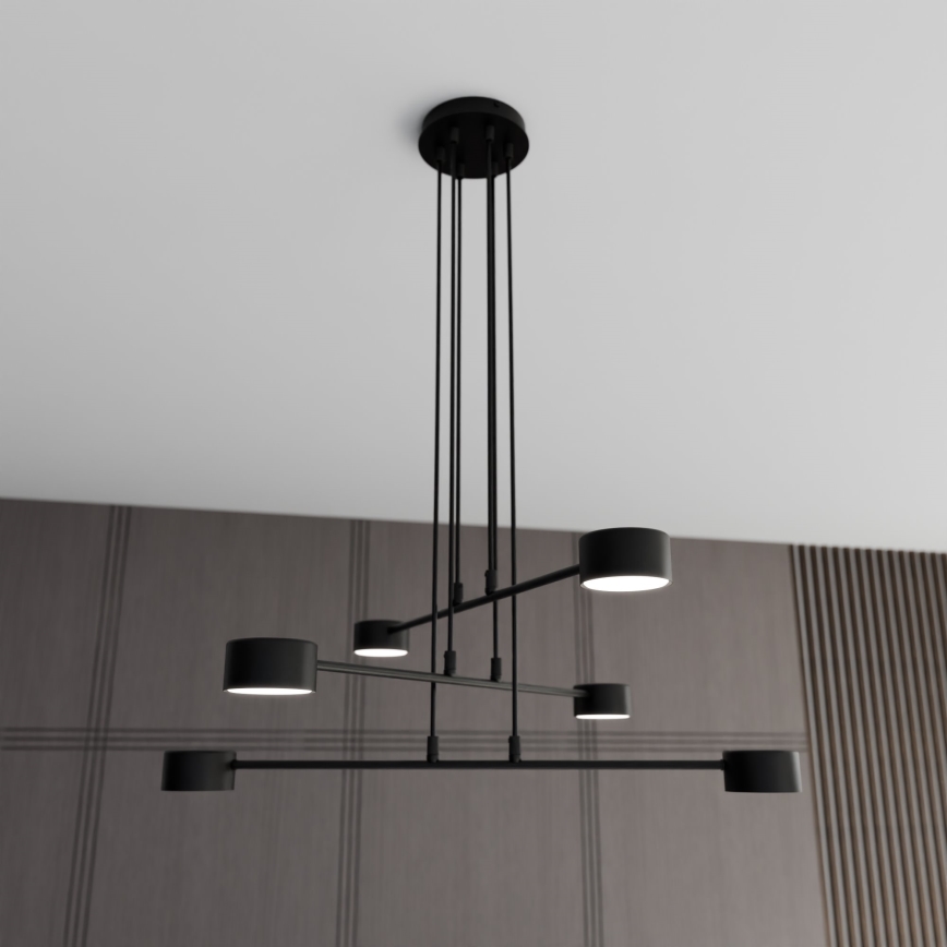 Hängeleuchte MODUS 6xGX53/10W/230V schwarz