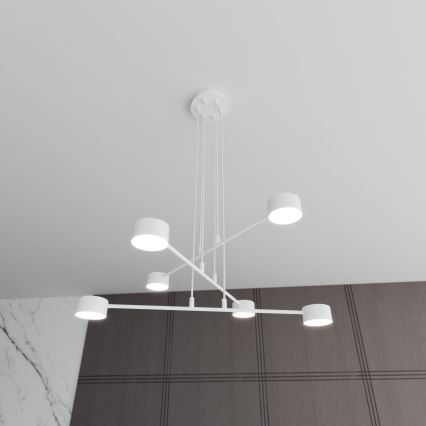 Hängeleuchte MODUS 6xGX53/10W/230V weiß