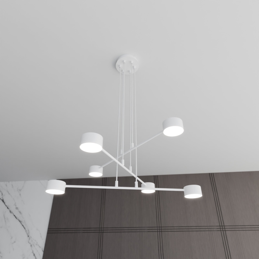 Hängeleuchte MODUS 6xGX53/10W/230V weiß