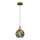 Hängeleuchte MONTE 1xE27/60W/230V d. 15 cm gold