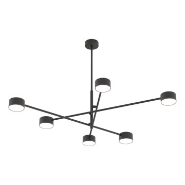 Hängeleuchte NATSU 6xGX53/12W/230V schwarz