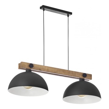 Hängeleuchte OSLO 2xE27/60W/230V