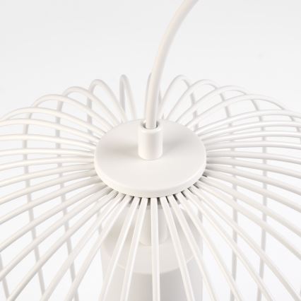 Hängeleuchte OVELLA 1xE27/15W/230V Ø 34 cm cremefarben