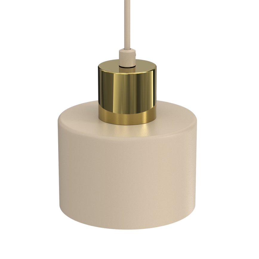 Hängeleuchte PARKLA an Kabel 1xE27/15W/230V beige/gold